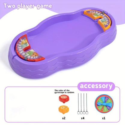 Dino Battle Gyro Spinning Toys & Fun Board Games for Kid's